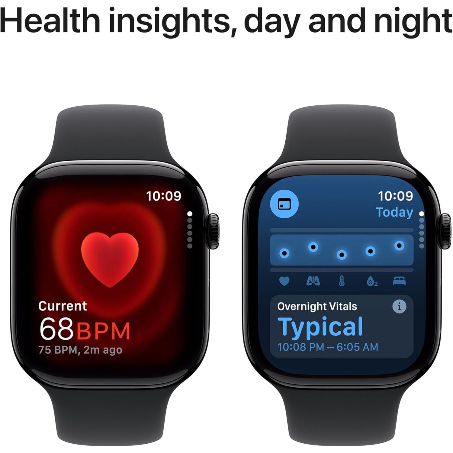 Buy Apple,Apple Watch Series 10 GPS 46mm Smartwatch - Jet Black Aluminium Case with Black Sport Band (S/M), Fitness Tracker, ECG App, Always-On Retina Display, Water-Resistant - Gadcet UK | UK | London | Scotland | Wales| Near Me | Cheap | Pay In 3 | Smart Watches